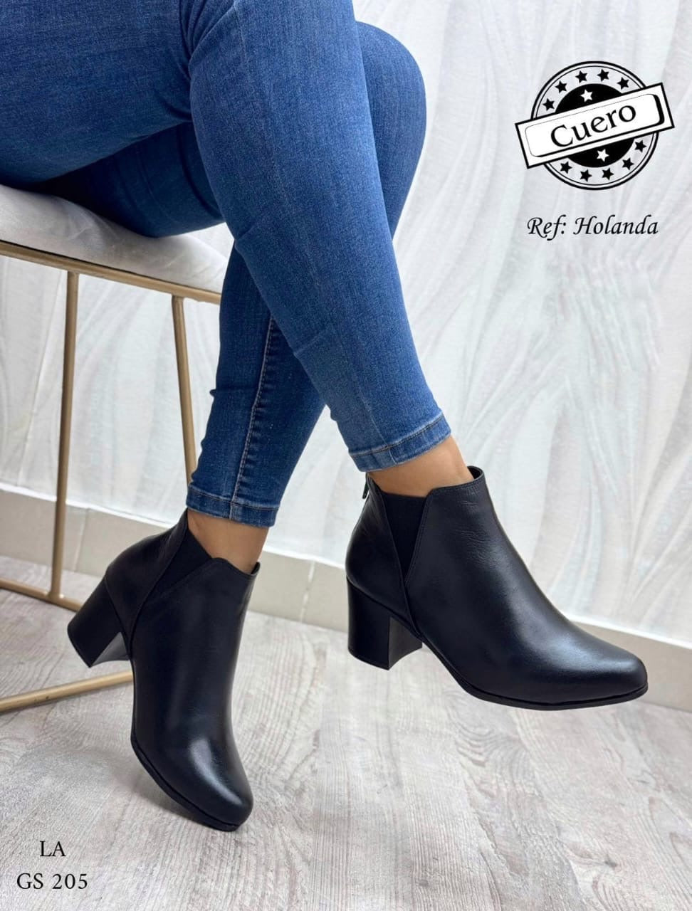 Bota de Cuero