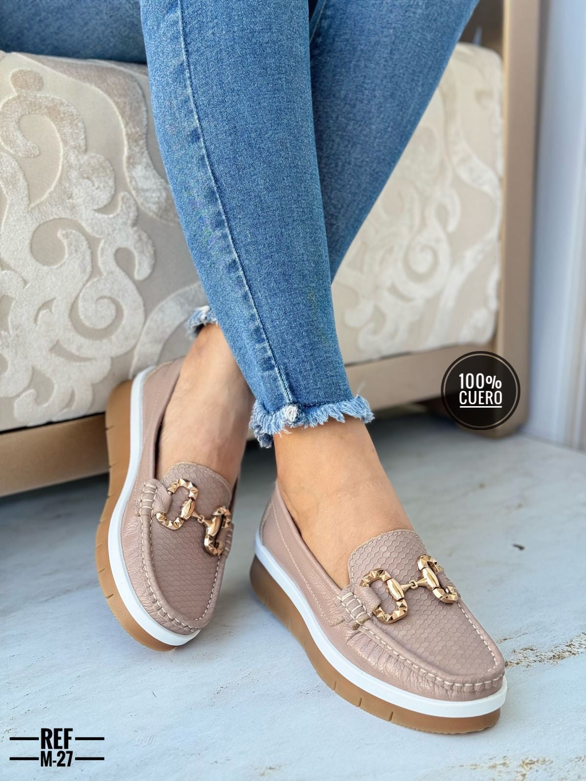 Mocasin Cuero