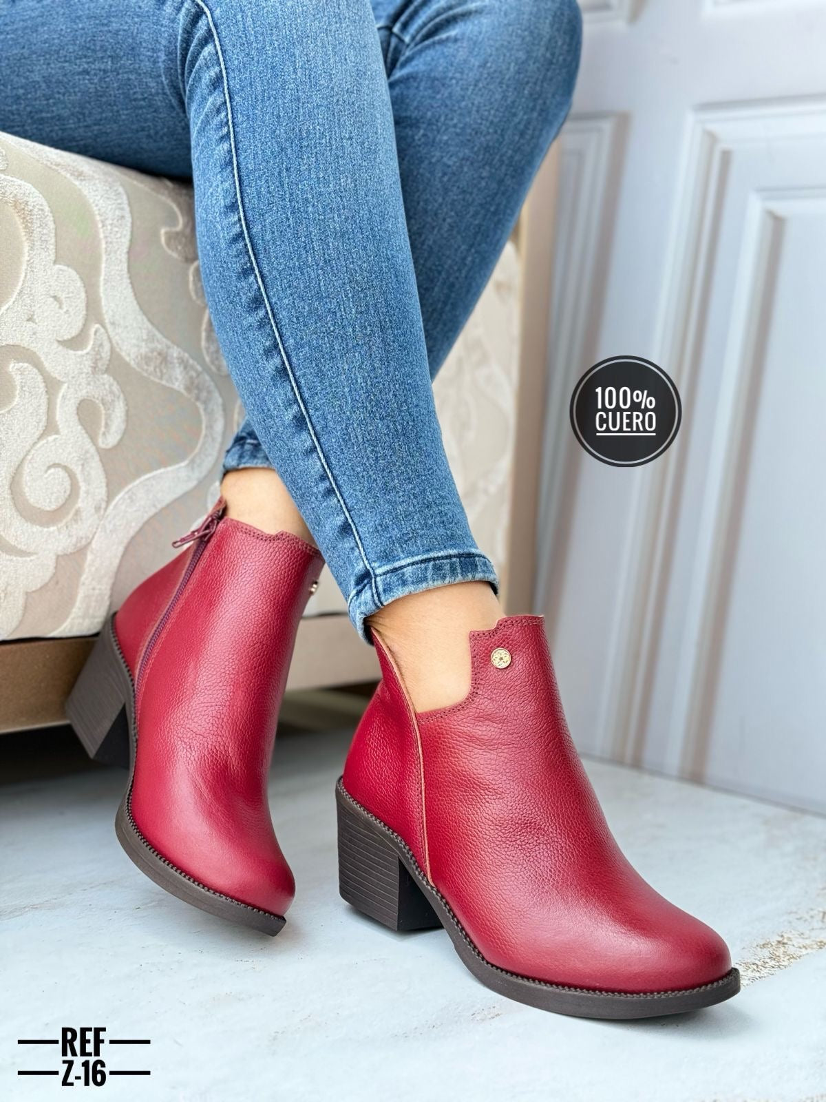 Bota de Cuero