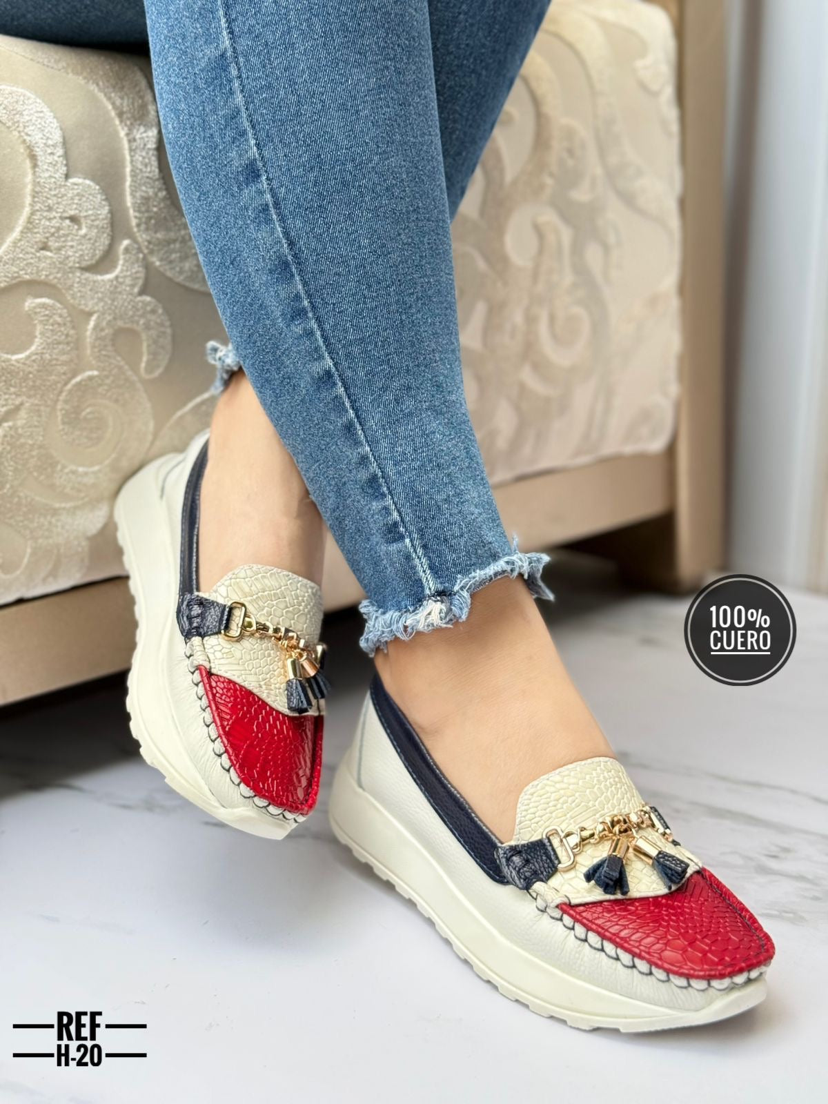 Mocasin Cuero