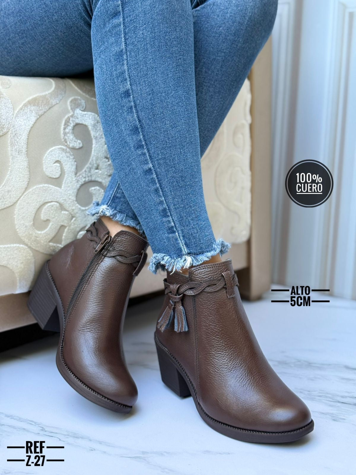 Bota de Cuero