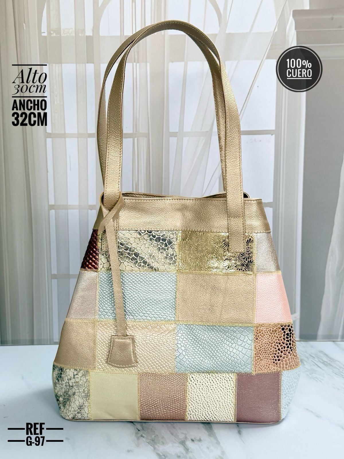 Cartera Cuero