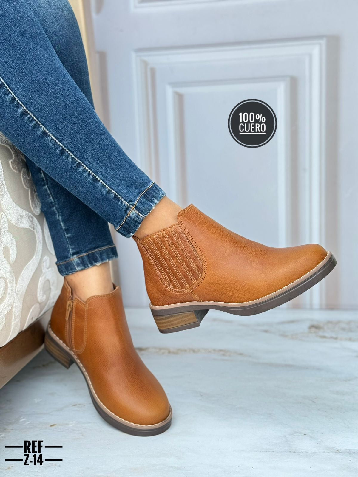 Bota de Cuero
