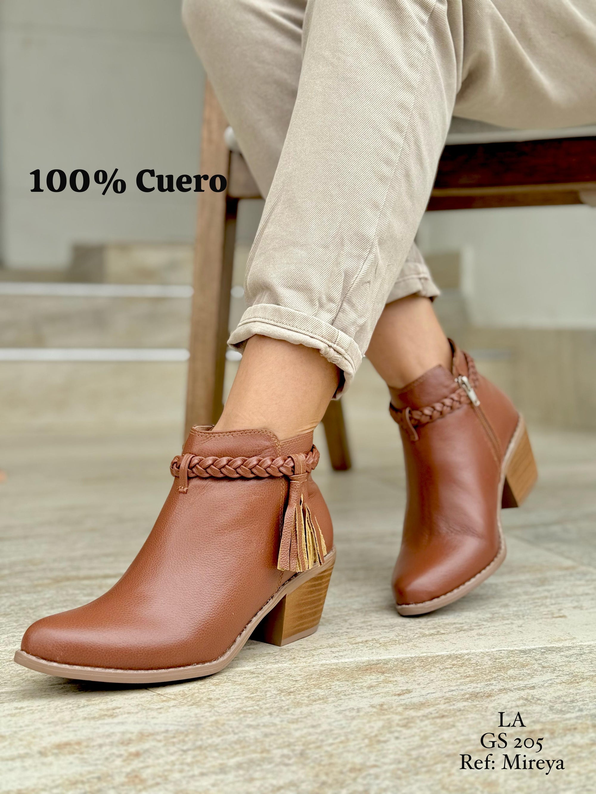 Bota de Cuero