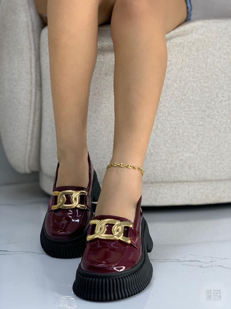 Mocasin Charol