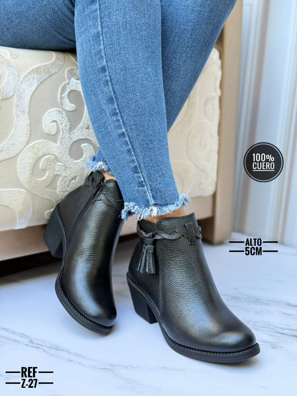 Bota de Cuero