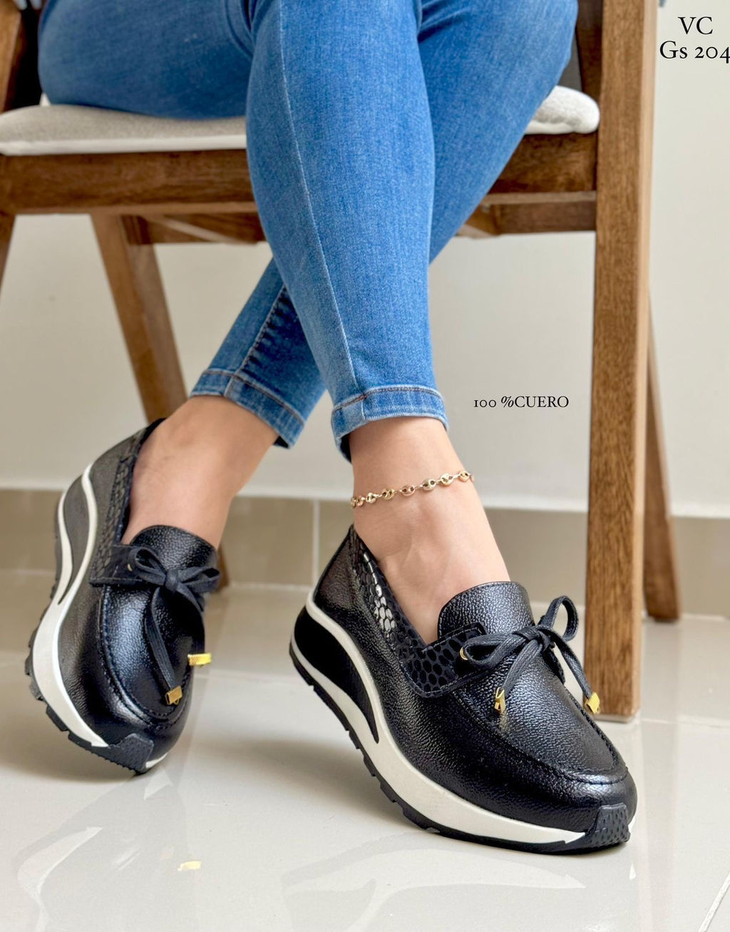 Mocasin Cuero