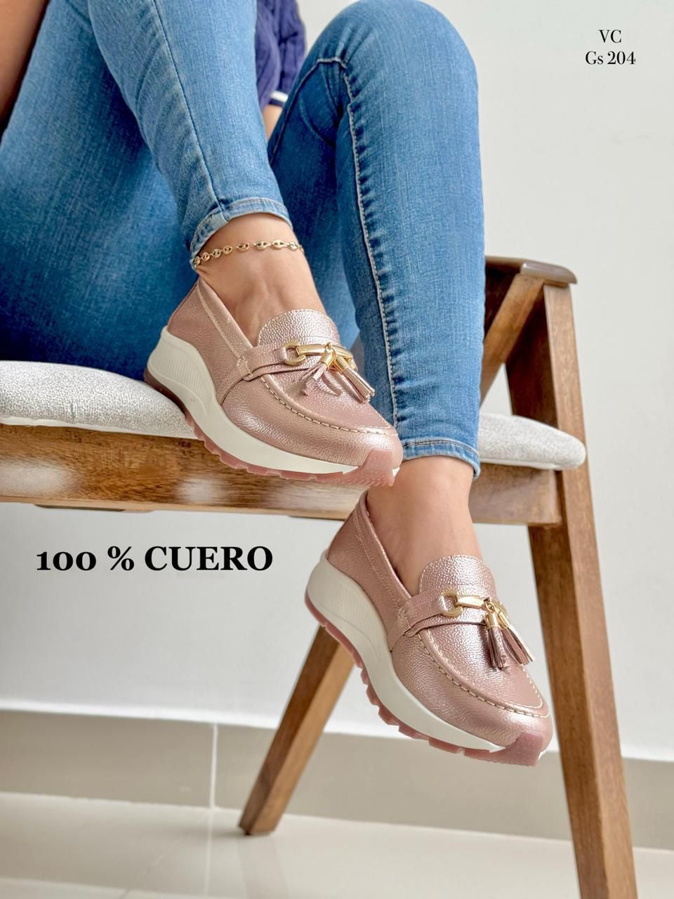 Mocasin Cuero