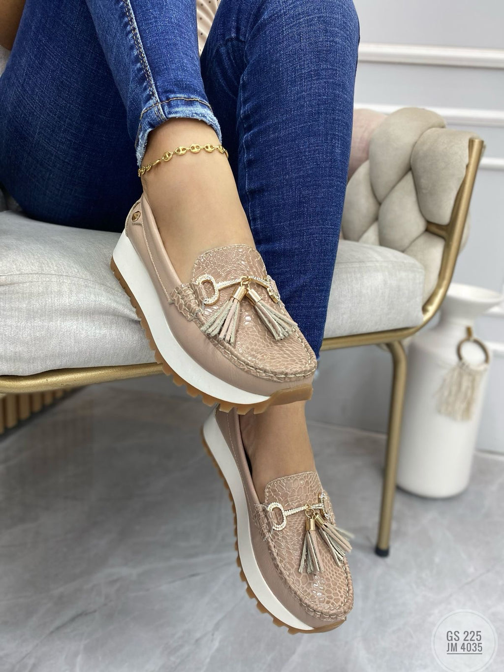 Mocasin Cuero