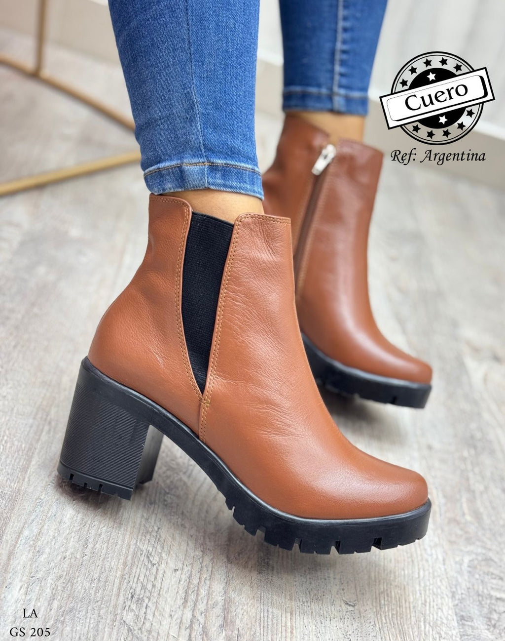 Bota de Cuero