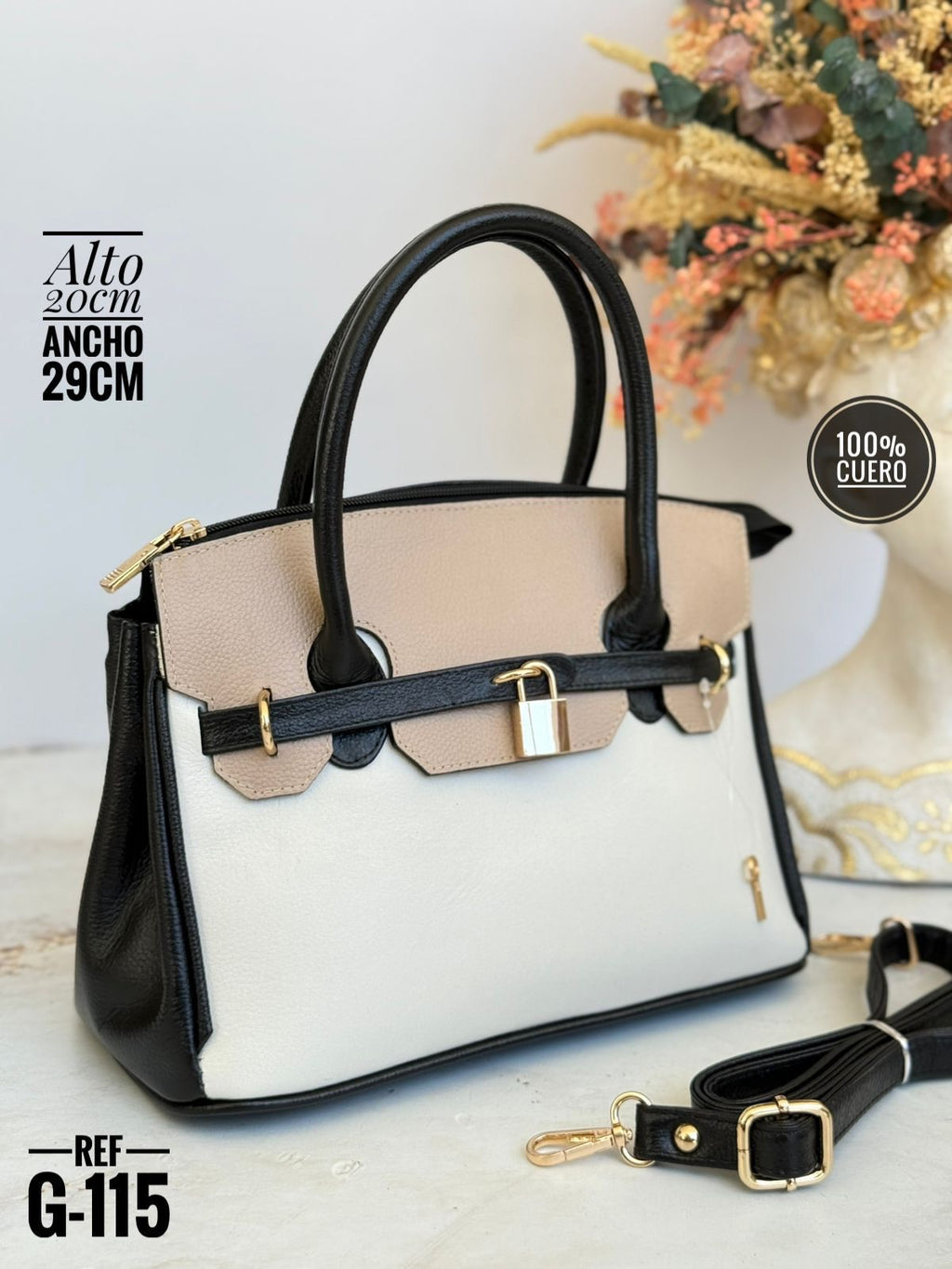 Cartera Cuero