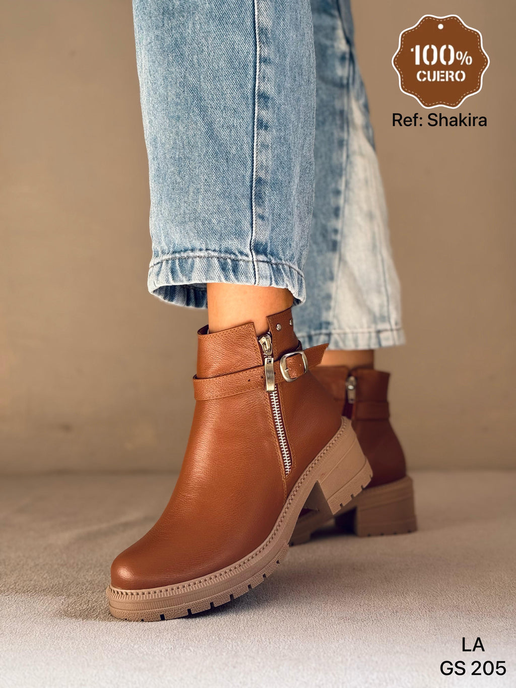 Bota de Cuero