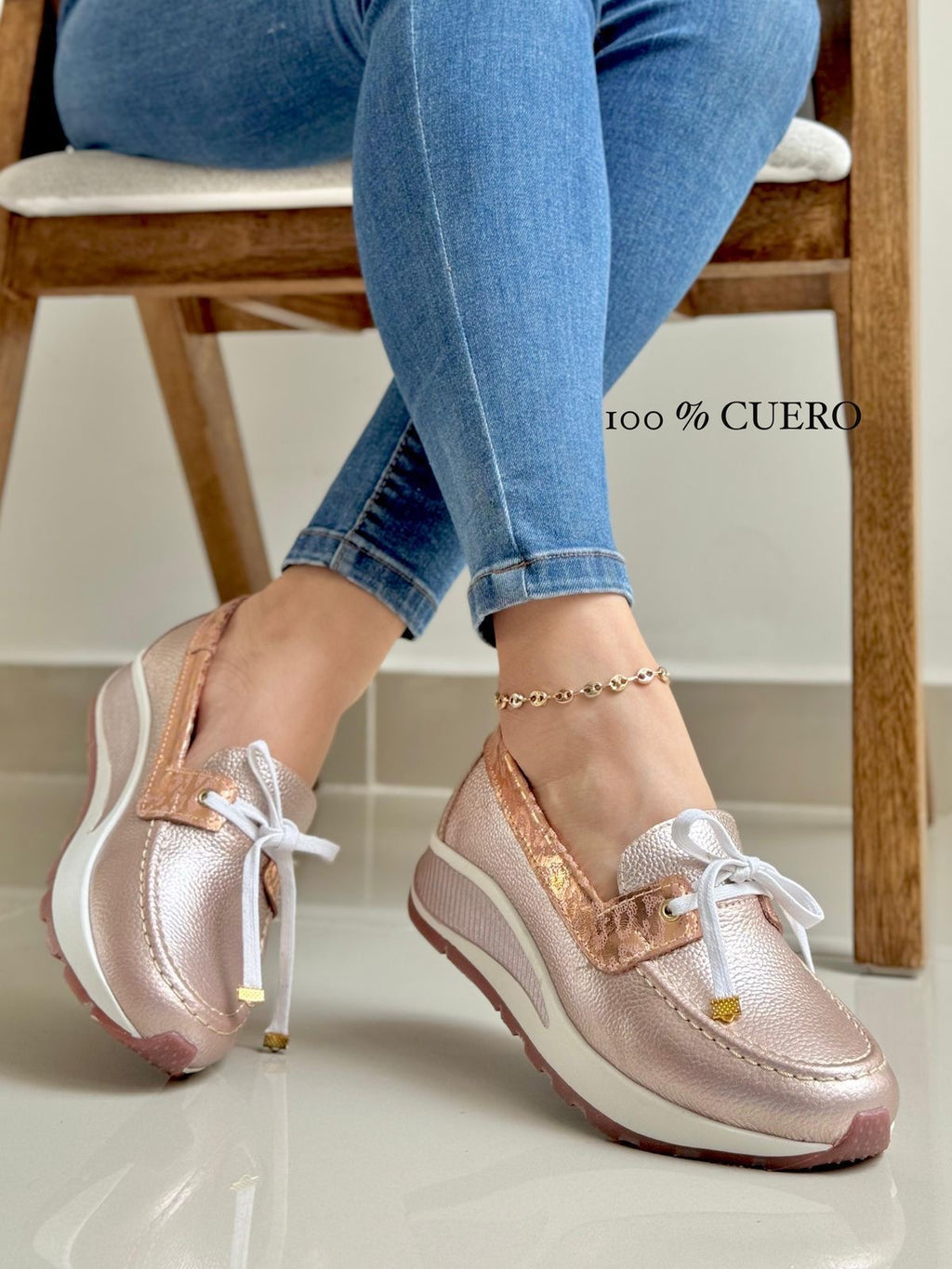 Mocasin Cuero