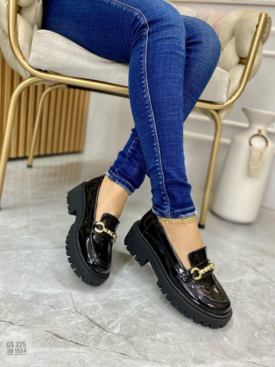 Mocasin Charol