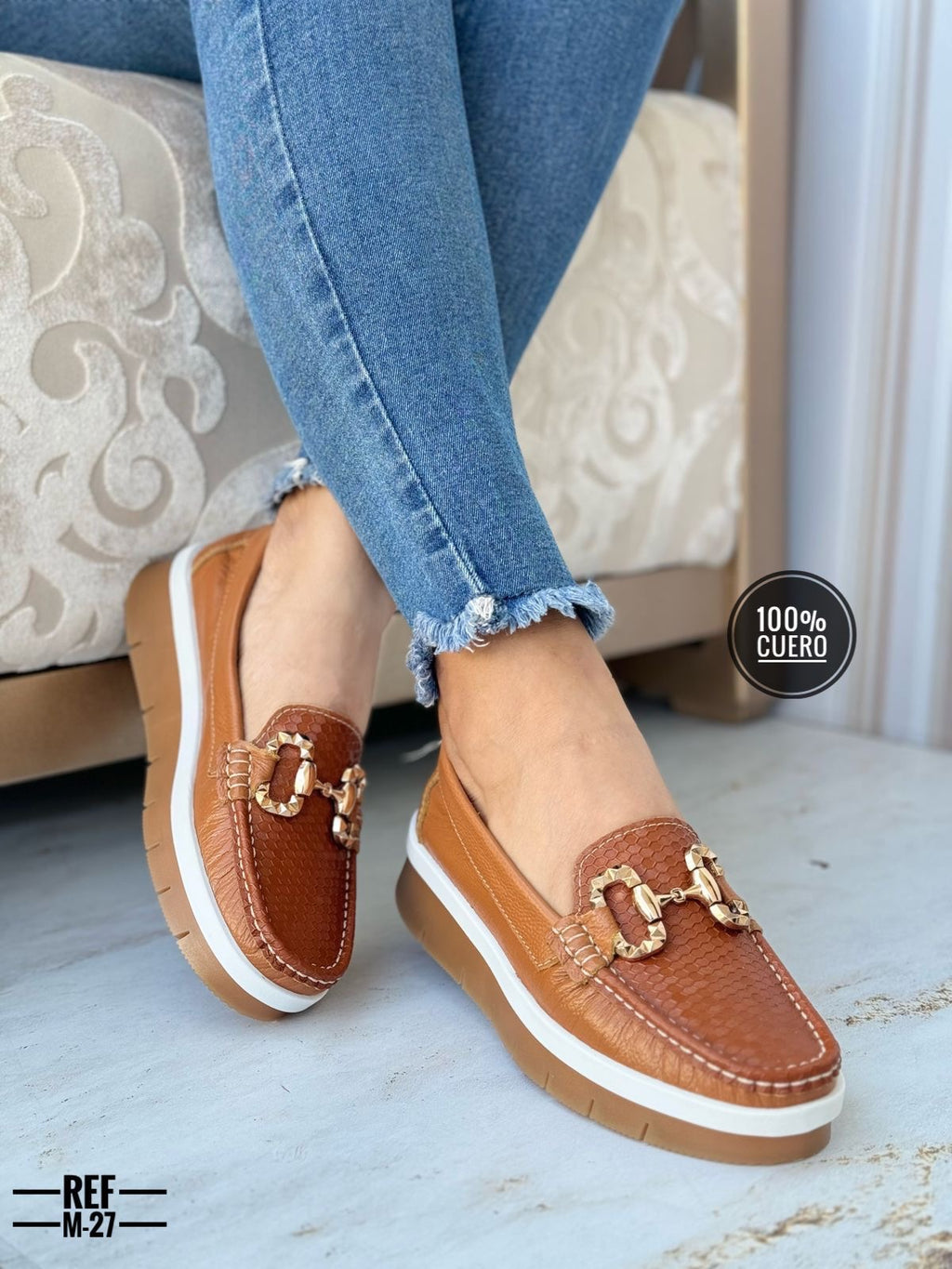 Mocasin Cuero