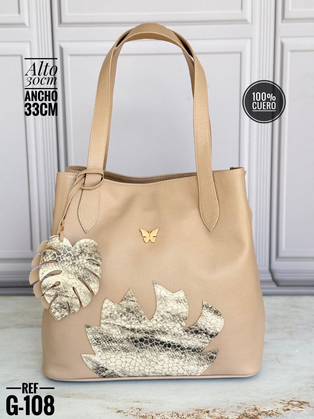 Cartera Cuero