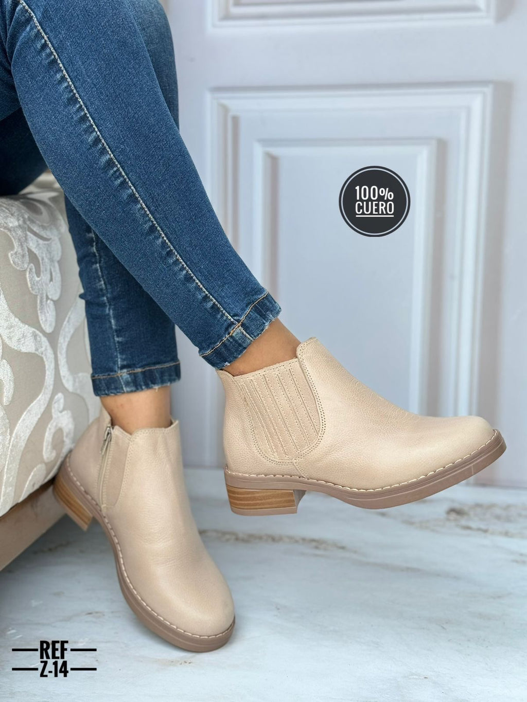 Bota de Cuero