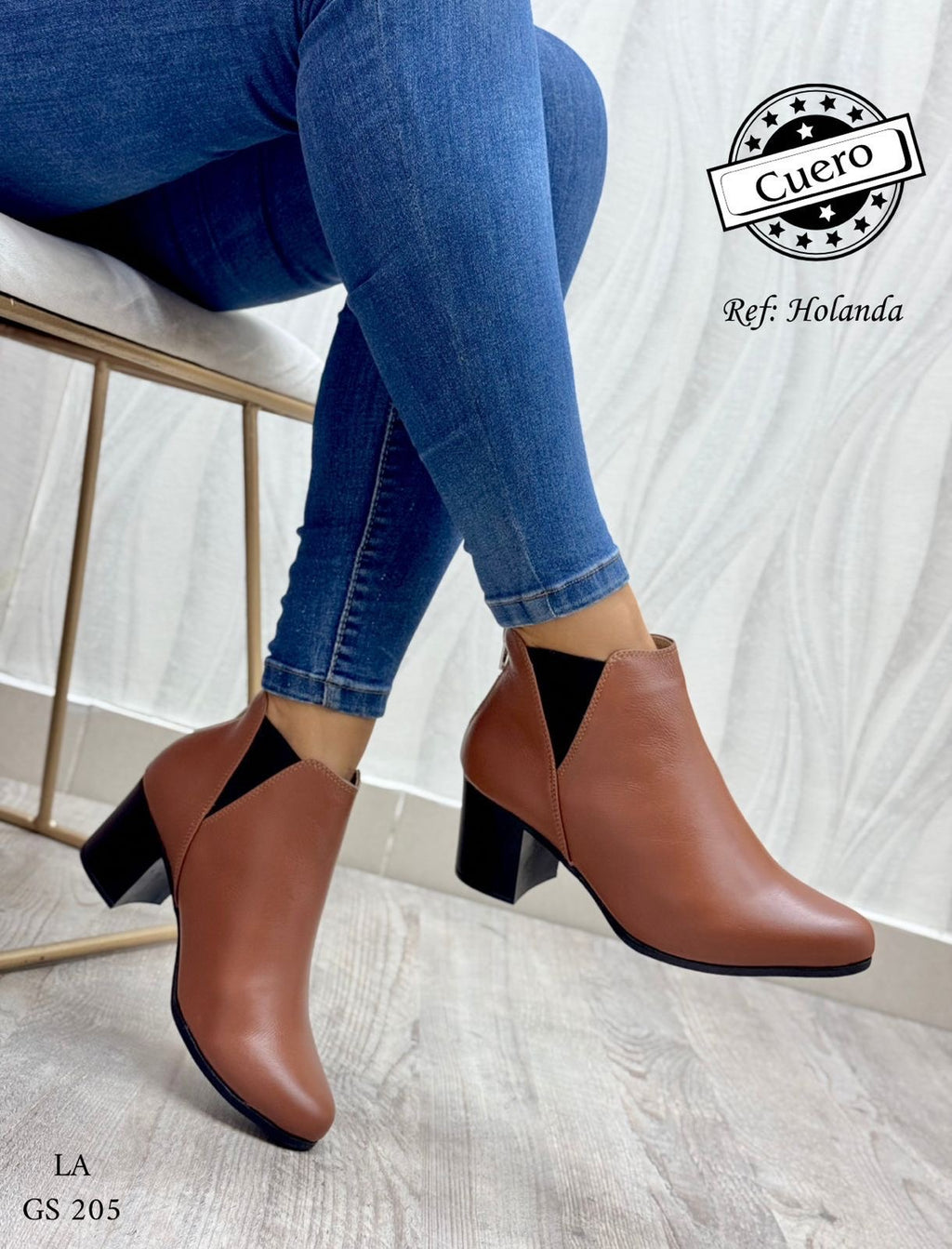 Bota de Cuero