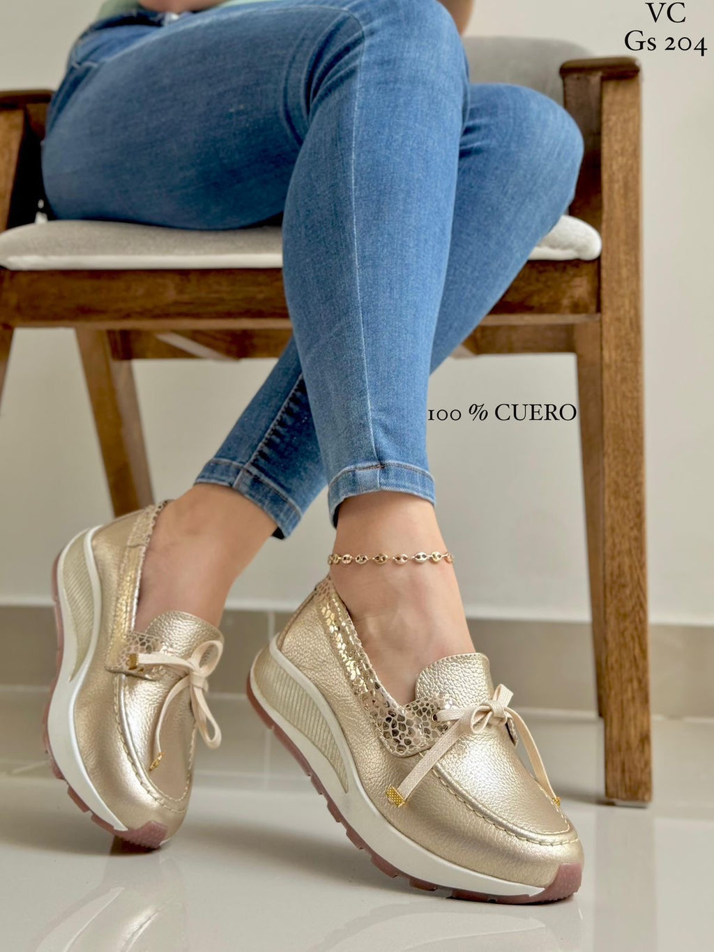Mocasin Cuero