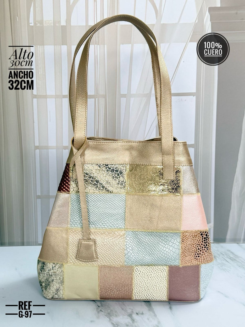 Cartera Cuero
