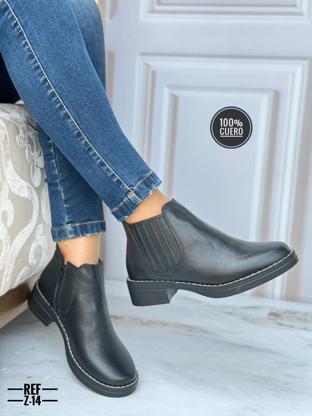 Bota de Cuero