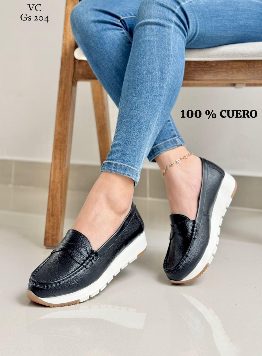 Mocasin Cuero