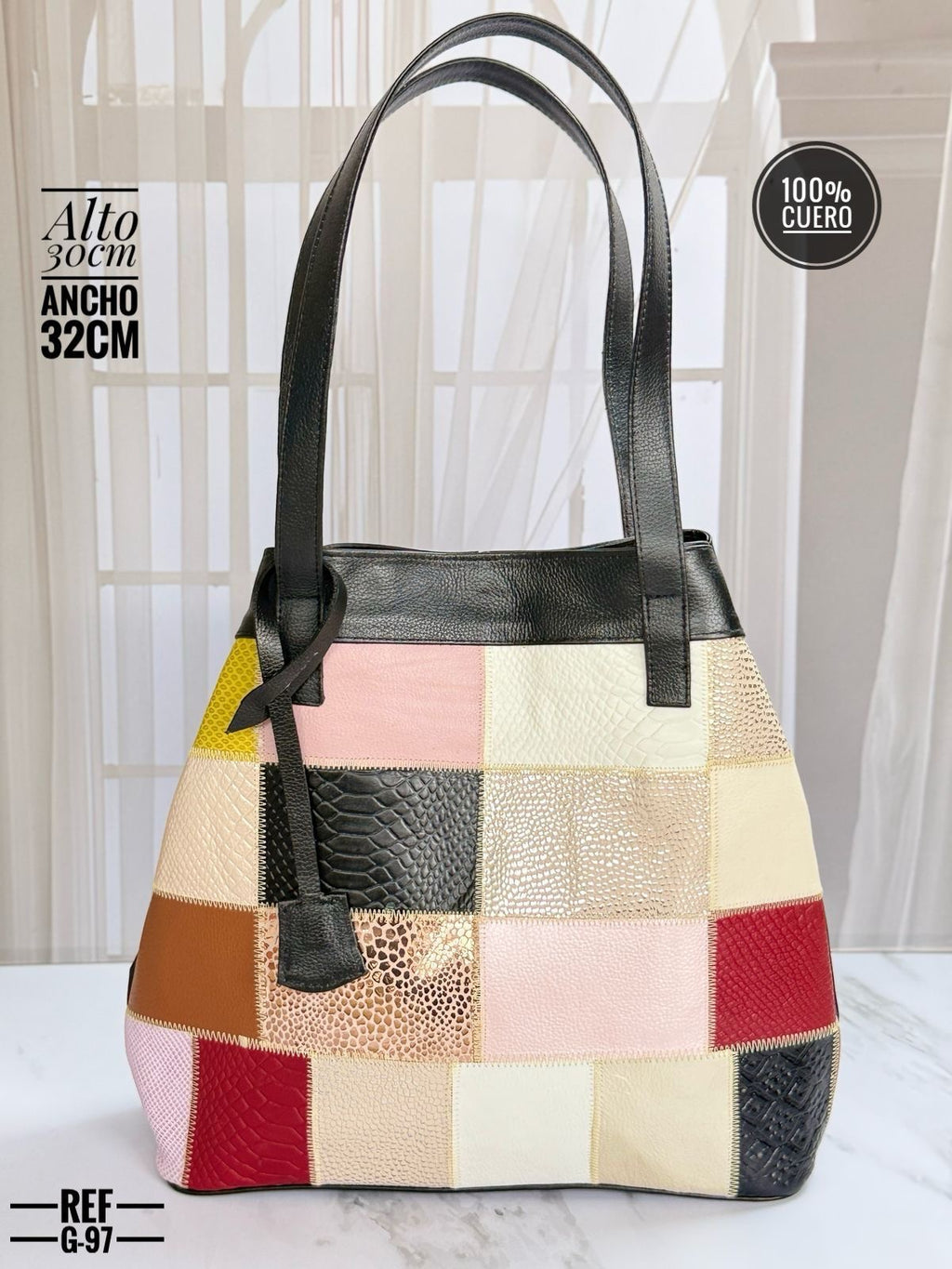 Cartera Cuero