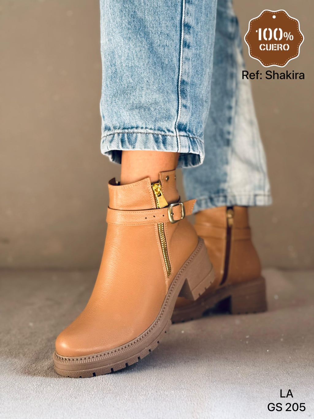 Bota de Cuero