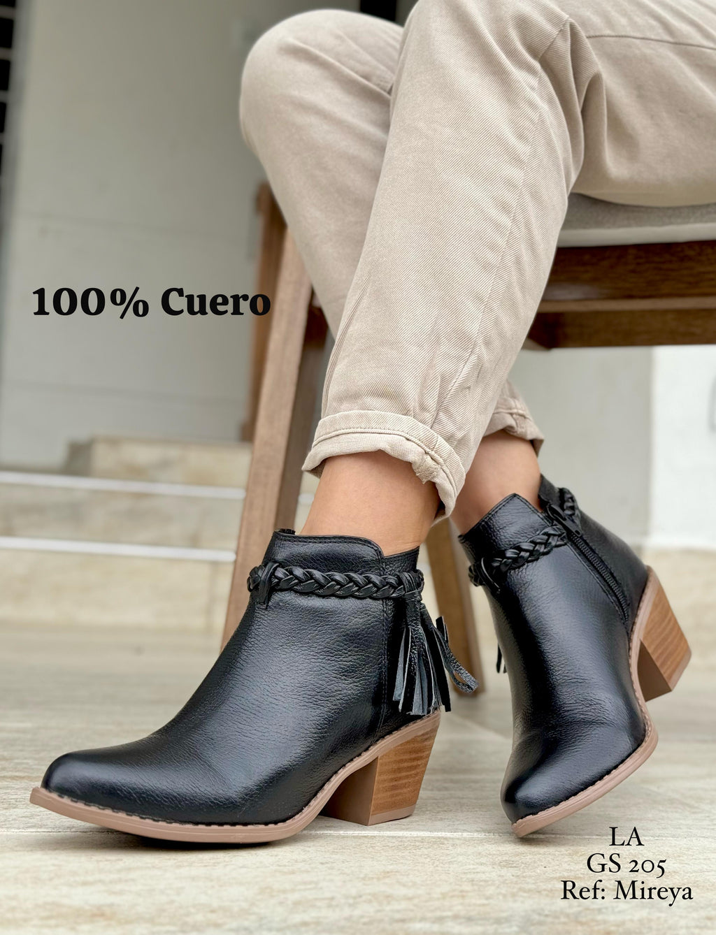 Bota de Cuero