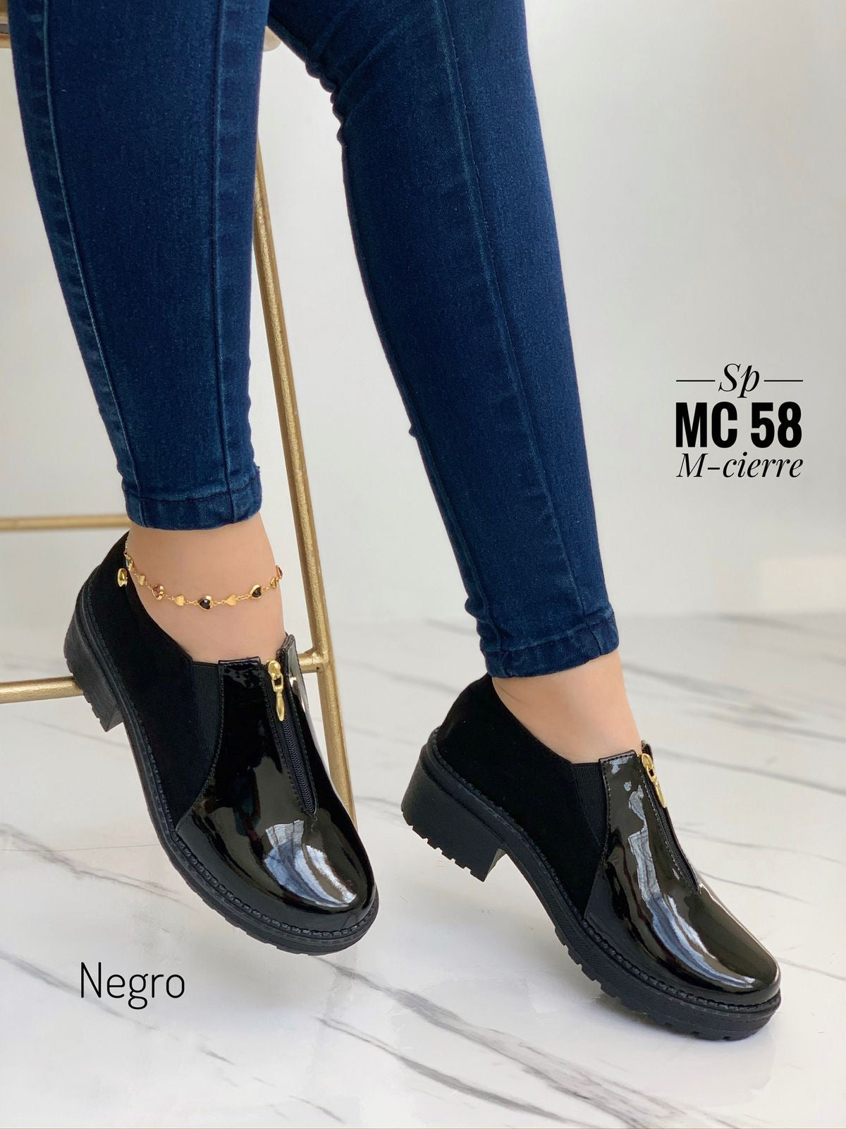 Mocasin Charol