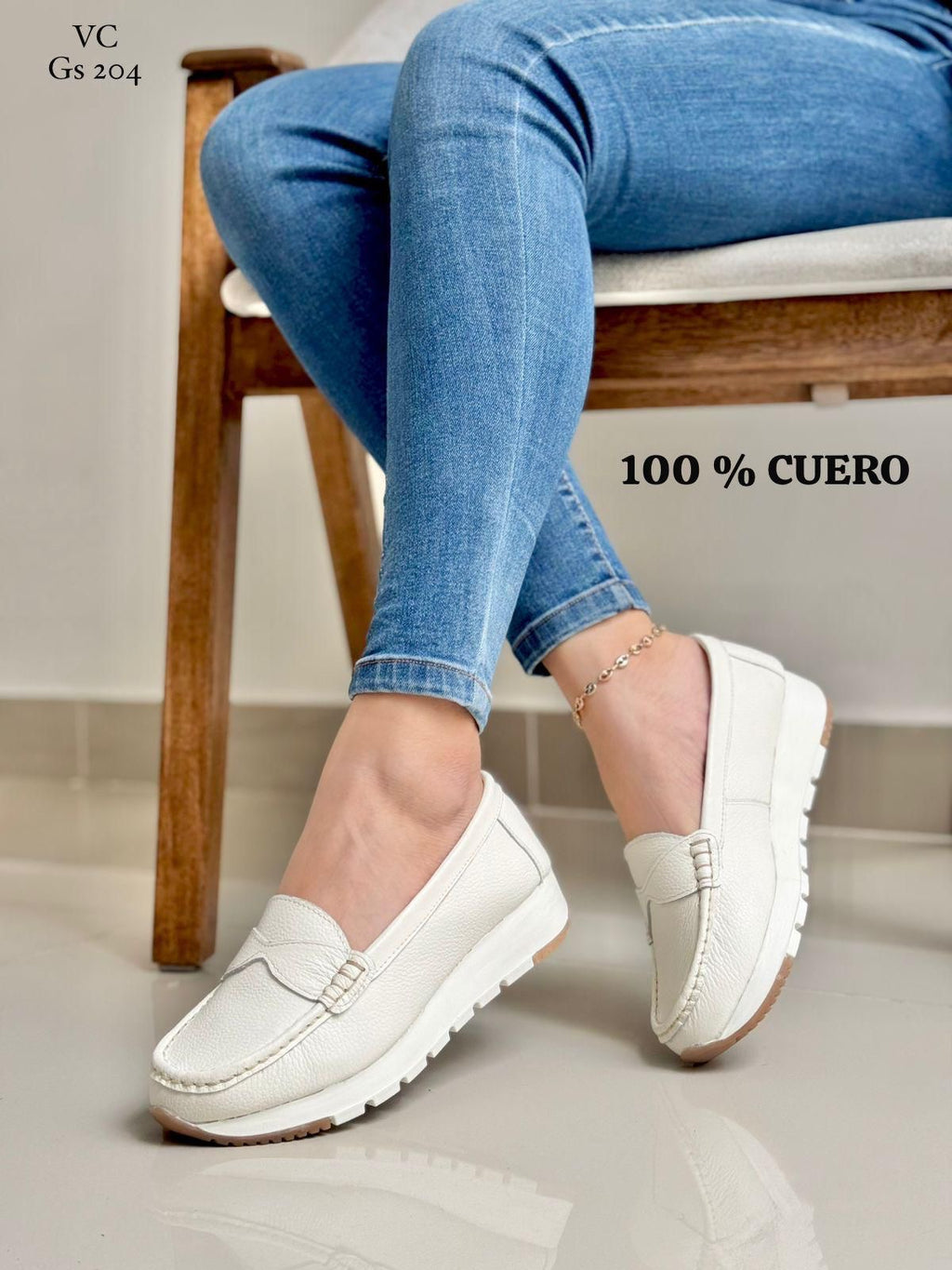 Mocasin Cuero