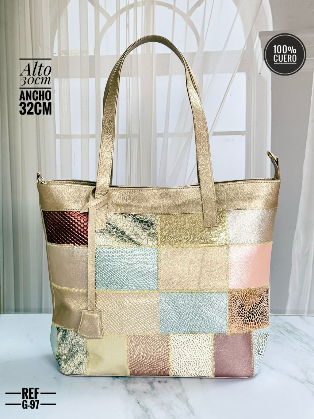 Cartera Cuero
