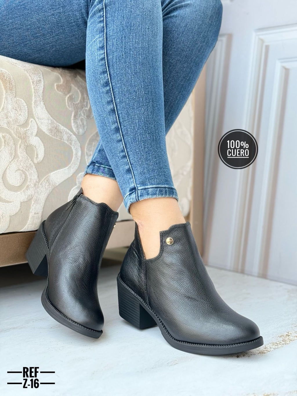 Bota de Cuero
