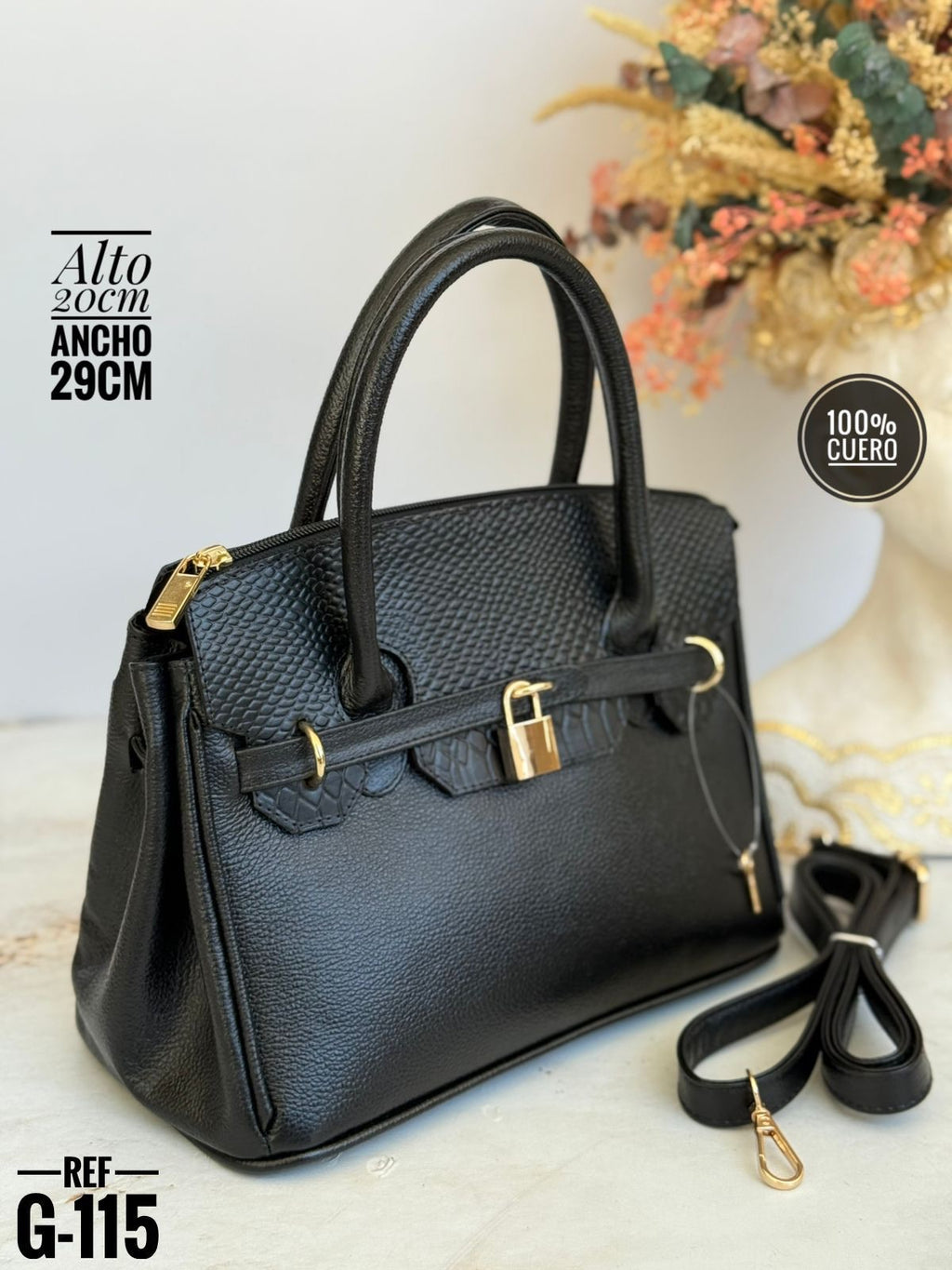 Cartera Cuero