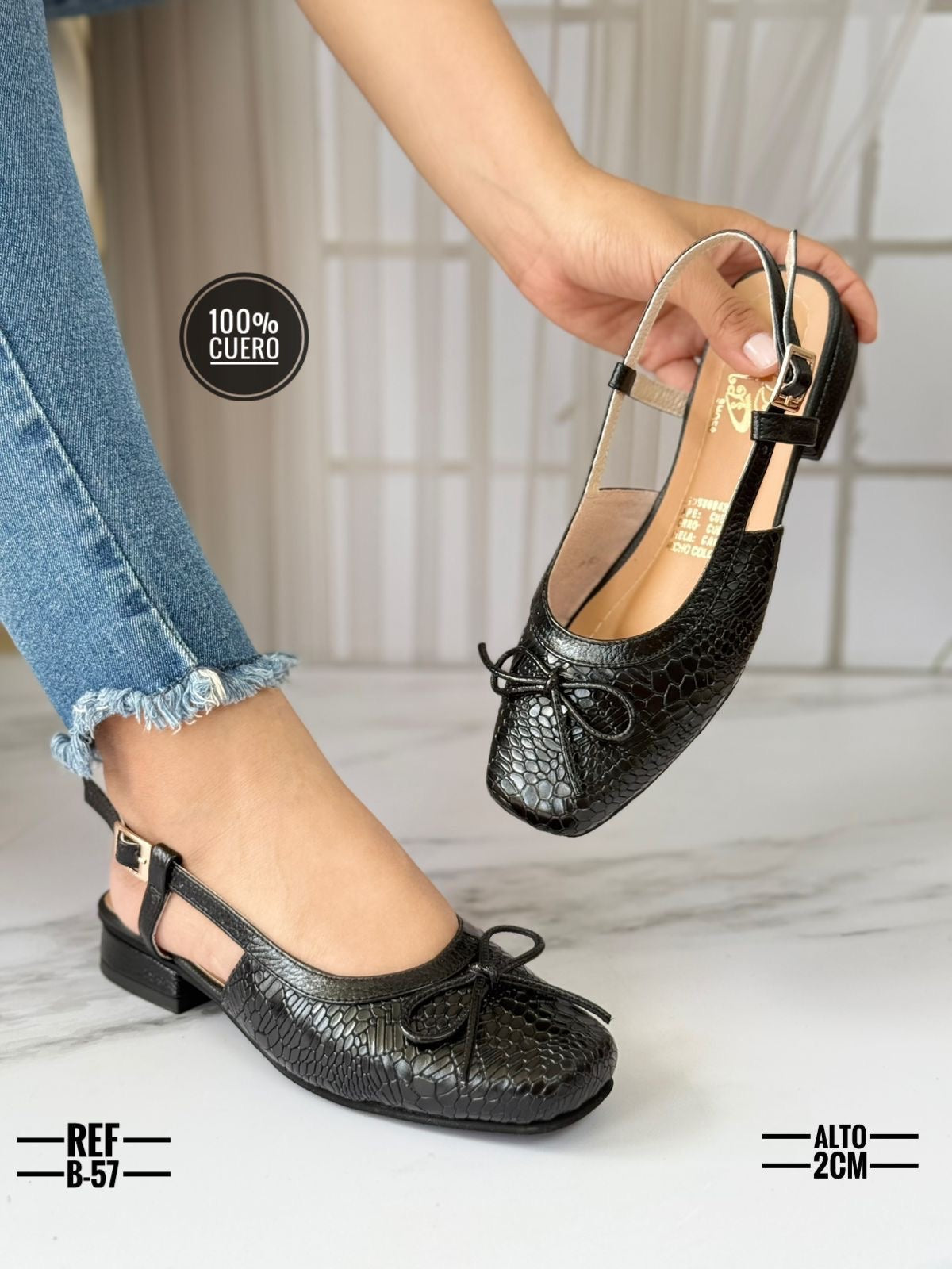 Cuero Zapatilla