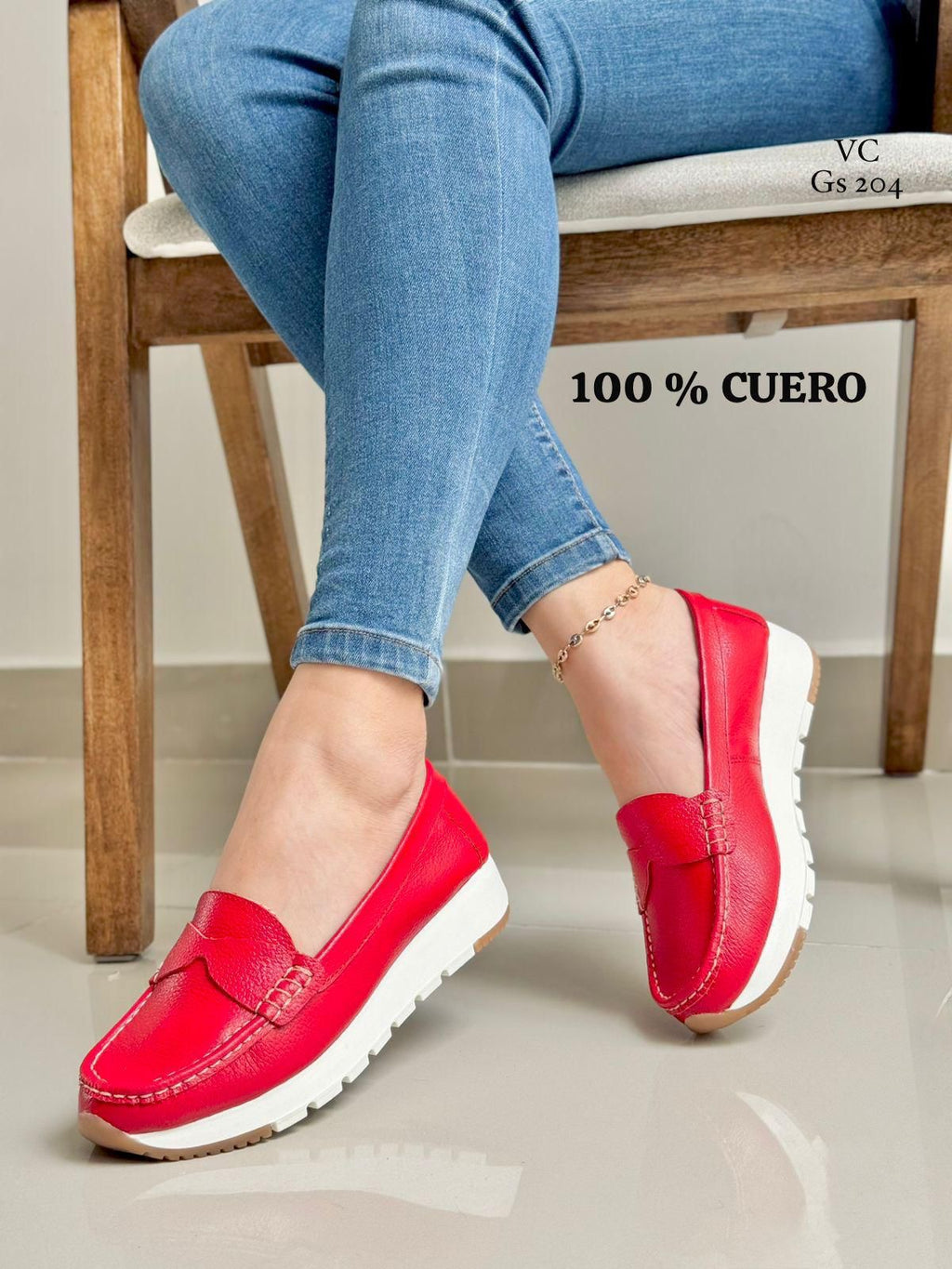 Mocasin Cuero