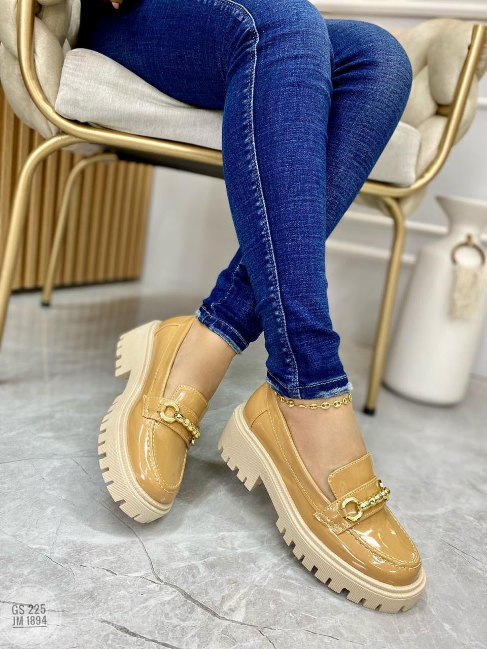 Mocasin Charol