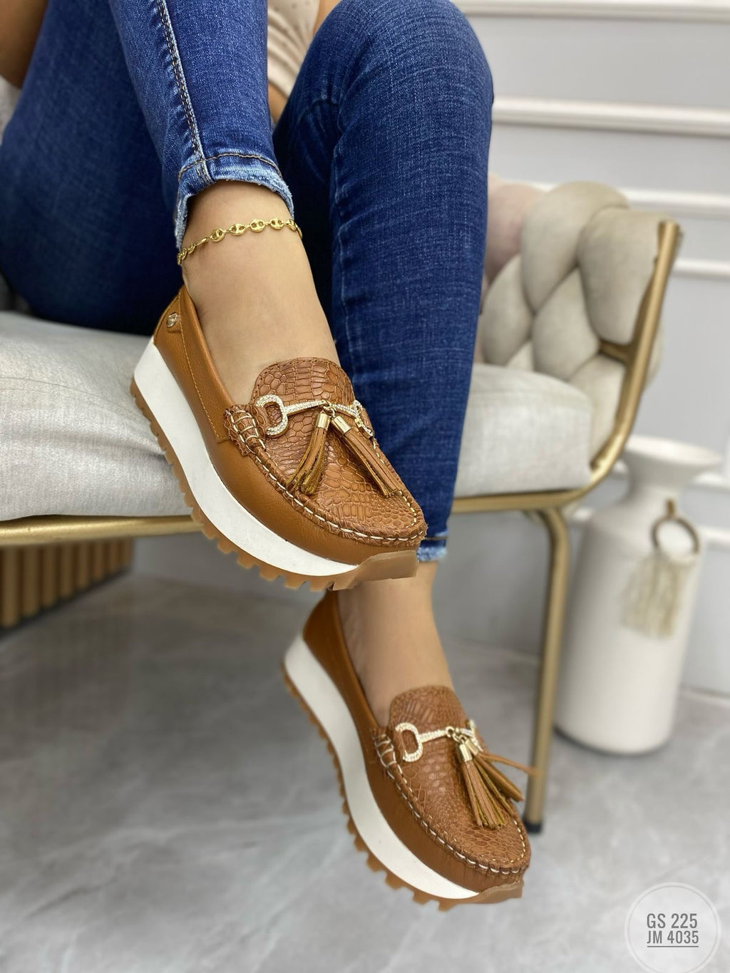 Mocasin Cuero