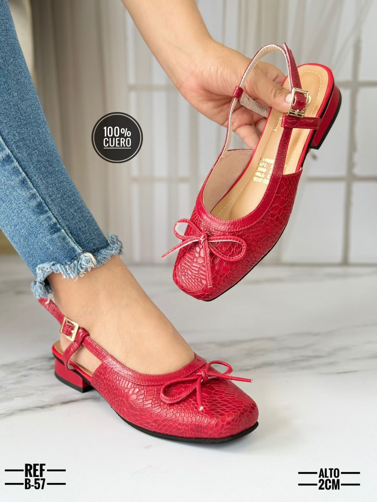 Cuero Zapatilla
