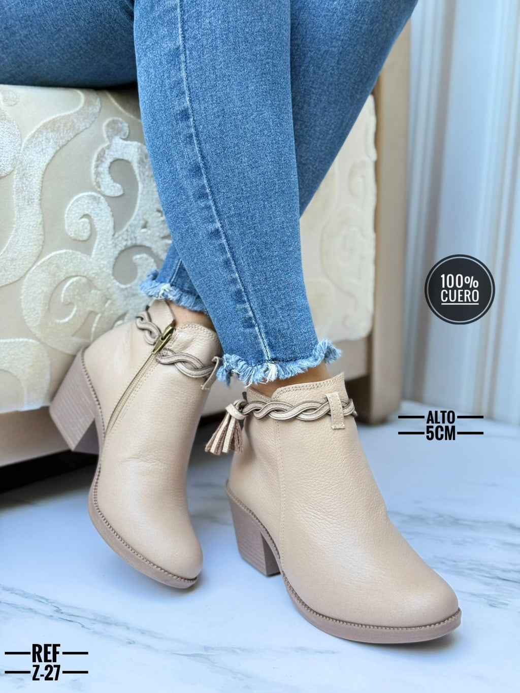 Bota de Cuero